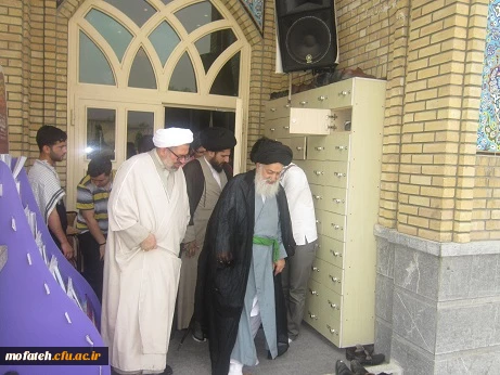 حضور مسئولین در اعتکاف