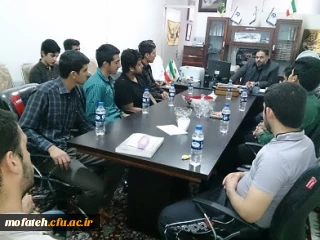 جلسه شورا وکانون های پایگاه بسیج دانشجویی شهید مفتح