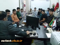 جلسه شورا وکانون های پایگاه بسیج دانشجویی شهید مفتح