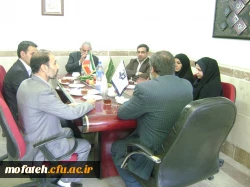 بازدیدآقای سنجری معاونت  محترم پژوهشی اداره کل آموزش و پرورش شهرستانهای استان تهران  با هیئت همراه  2