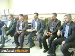 بازدیدآقای سنجری معاونت  محترم پژوهشی اداره کل آموزش و پرورش شهرستانهای استان تهران  با هیئت همراه