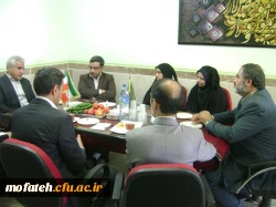 بازدید آقای سنجری معاونت محترم پژوهشی اداره کل آموزش وپرورش شهرستانهای استان تهران  2