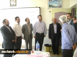 بازدیدطالبی مدیر کل محترم هسته گزینش وزارت 
آموزش و پرورش با هیئت همراه