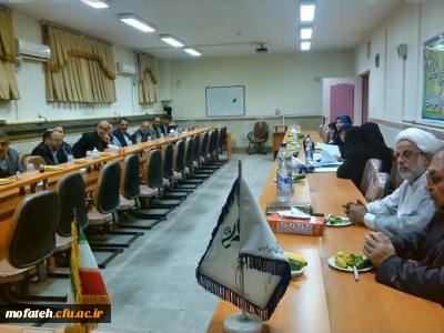 اولین جلسه شورای آموزشی استادان و مدرسان پردیس شهید مفتح شهرری