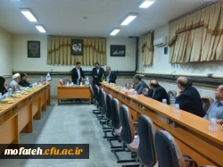 اولین جلسه شورای آموزشی استادان و مدرسان پردیس شهید مفتح شهرری 5