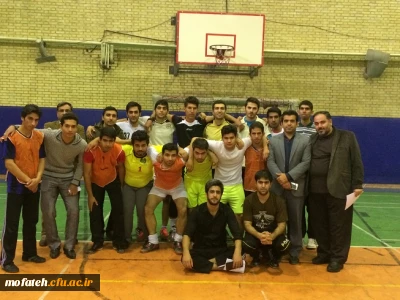برگزاری مسابقه فوتسال دانشجویان پردیس شهید مفتح