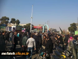 مشارکت دانشگاه فرهنگیان و آموزش و پرورش ناحیه 2 شهرری در پذیرایی از زائران 5