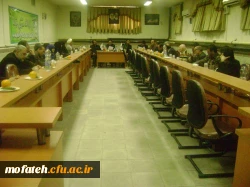 جلسه شورای مدرسان پردیس شهید مفتح شهرری 5