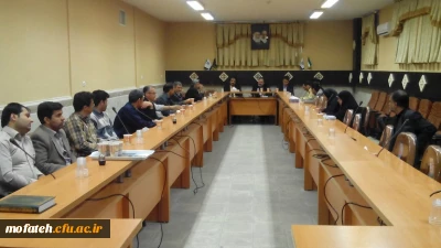 دومین جلسه سرپرست پردیس شهید مفتح با کارکنان