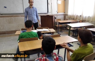 اجرای طرح  نذر فرهنگی به مناسب هفته آموزش در پردیس شهید مفتح