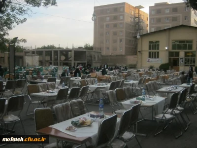 ضیافت گرامیداشت هفته معلم در پردیس شهید مفتح شهرری