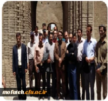 بازدیدعلمی دانشجویان کارشناسی ناپیوسته از بناهای تاریخی جهت آموزش درس تاریخ ایران باستان 2