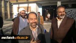 آیین بدرقه دانشجو معلمان بسیجی داوطلب حضور در اردوی راهیان نور 3