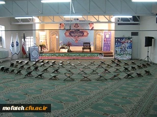 آماده سازی نمازخانه برای استقبال از حاملان قرآن کریم