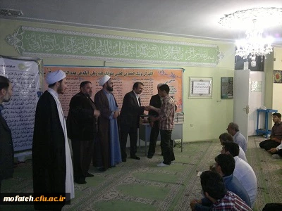 انتصاب مسئول جدید پایگاه بسیج دانشجویی مرکز آموزش عالی عترت واوان