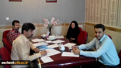 جلسه شورای آموزشی پردیس شهید مفتح