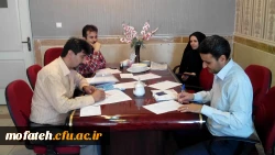 جلسه شورای آموزشی پردیس شهید مفتح 3