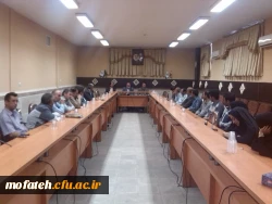 نشست صمیمی سرپرست پردیس شهید مفتح با کارکنان 2