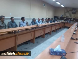 نشست صمیمی سرپرست پردیس شهید مفتح با کارکنان 3