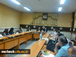 جلسه شورای مدرسان پردیس شهید مفتح شهرری 5