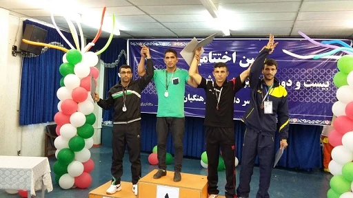 کسب مقام قهرمانی کشتی توسط آقای رضا سیدعزیزی دانشجو معلم پردیس شهید مفتح شهرری 3