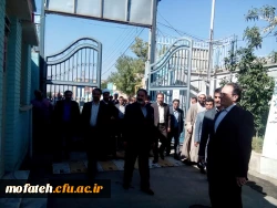 اولین شعبه نمایندگی انتشارات مدرسه دانشگاه فرهنگیان در پردیس شهید مفتح شهرری افتتاح شد.  4