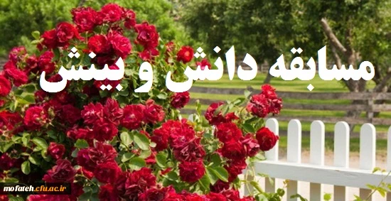 مسابقه دانش و بینش دفتر نهاد نمایندگی مقام معظم رهبری 5