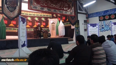 مراسم عزاداری سید و سالار شهیدان امام حسین (ع) و یاران باوفایشان در پردیس شهید مفتح شهرری