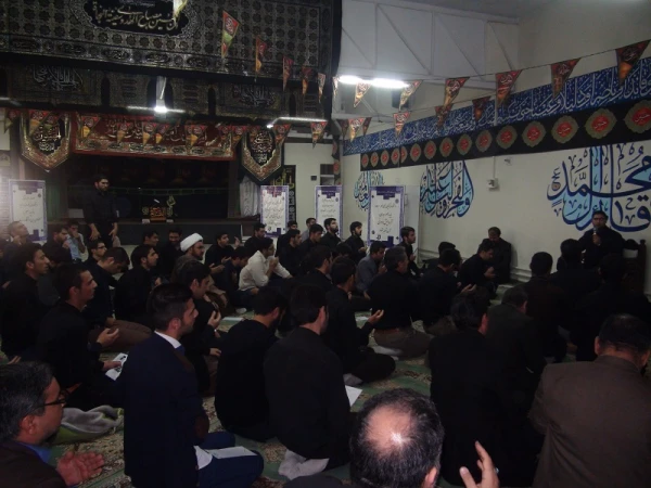 مراسم عزاداری سید و سالار شهیدان امام حسین (ع) ویاران با وفایش در پردیس شهید مفتح شهرری 2