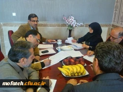 اولین جلسه کمیته پژوهش پردیس شهید مفتح 4