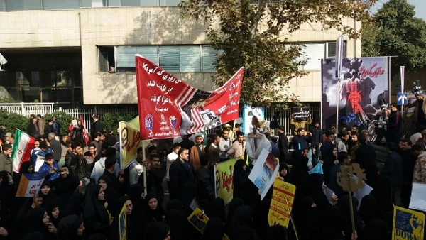 شرکت دانشجویان پردیس شهید مفتح در مراسم 13 آبان 3