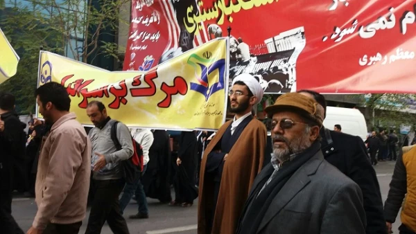 شرکت دانشجویان پردیس شهید مفتح در مراسم 13 آبان 4