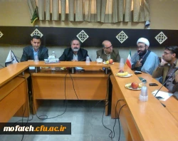 جلسه شورای استادان پردیس شهید مفتح شهرری 2