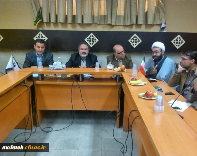 جلسه شورای استادان پردیس شهید مفتح شهرری