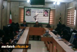 حضور معاون توسعه منابع و امور دانشجویی و کارشناس مسئول پژوهش پردیس شهید مفتح در سپاه پاسداران ناحیه جنوب شرق استان تهران 2