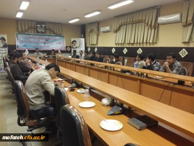 جلسه شورای حوزه بسیج دانشجویی