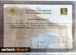 ارائه مقاله توسط استادان دانشگاه فرهنگیان آقای دکتر هادی گیاهپور و آقای دکتر علیرضا حسینی در سمپوزیم بین المللی دانشگاه استانبول ترکیه 2