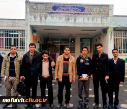 بازدید دانشجویان رشته مشاوره 91 پردیس شهید مفتح شهر ری از دبستان دخترانه کودکان استثنایی  2