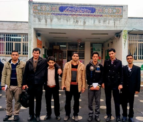 بازدید دانشجویان رشته مشاوره 91 پردیس شهید مفتح شهر ری از دبستان دخترانه کودکان استثنایی  2