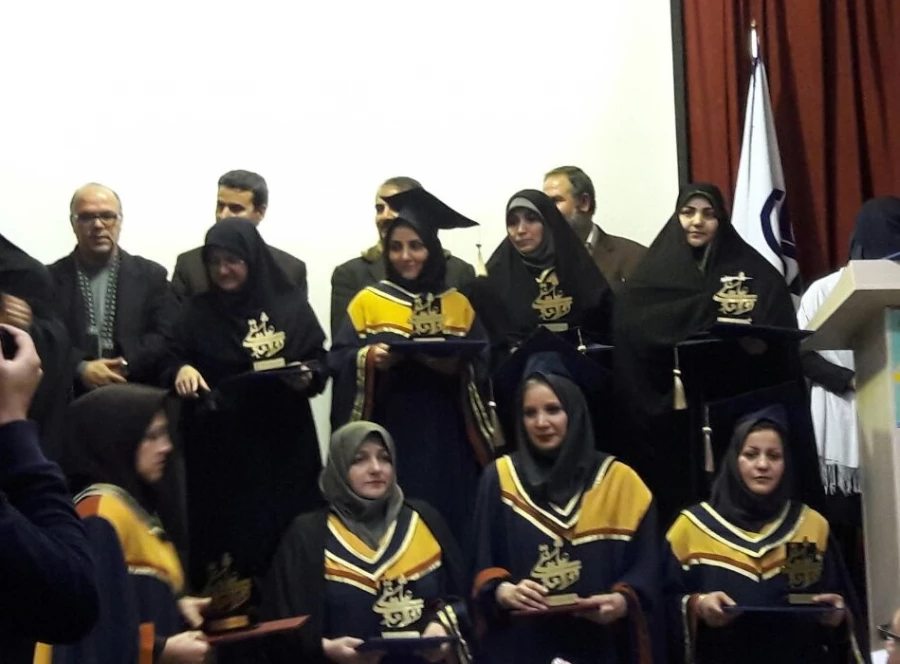 جشن دانش آموختگی دانشجویان کارشناسی ناپیوسته پردیس 4