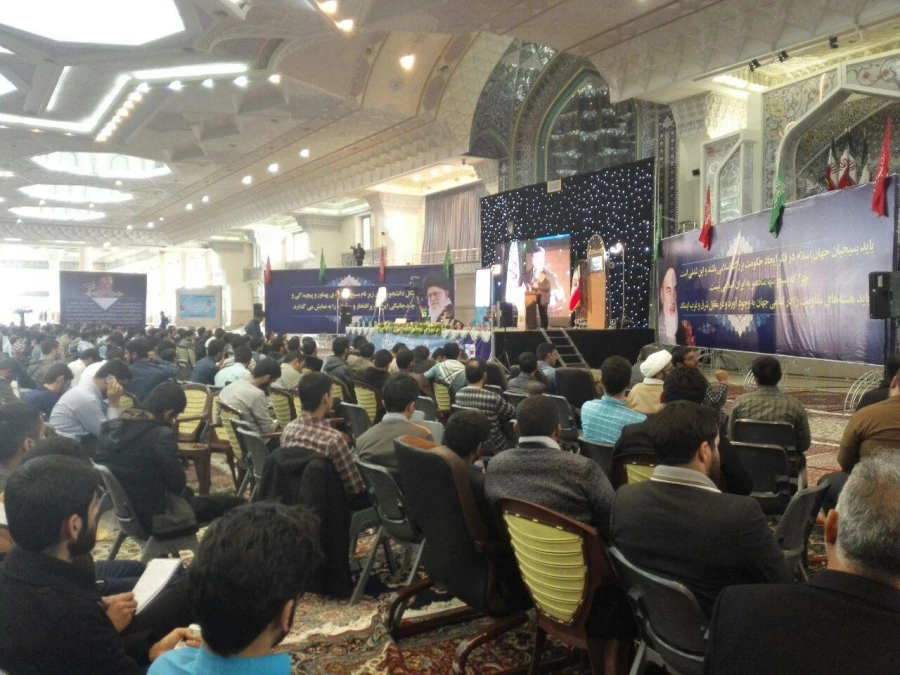 دومین نشست سه هزار نفری مسئولین بسیج دانشجویی سراسر کشور  3