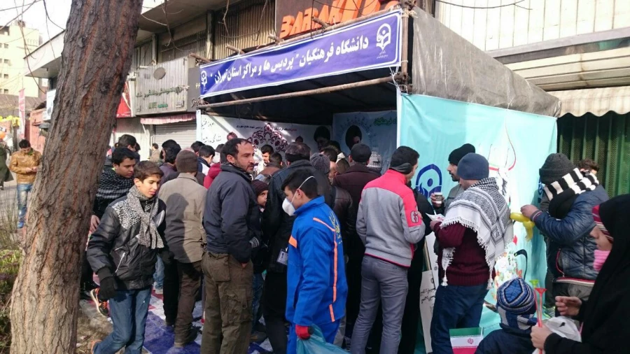 حضور دانشجومعلمان در مراسم سالروز پیروزی انقلاب اسلامی  6