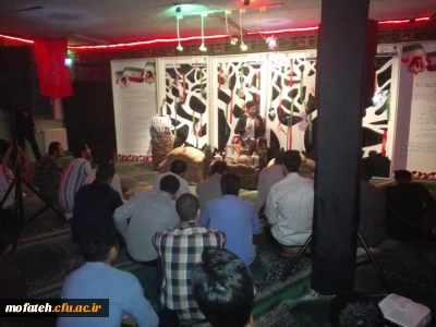 حضور دانشجومعلمان پردیس در مراسم یادواره شهدای مدافع حرم