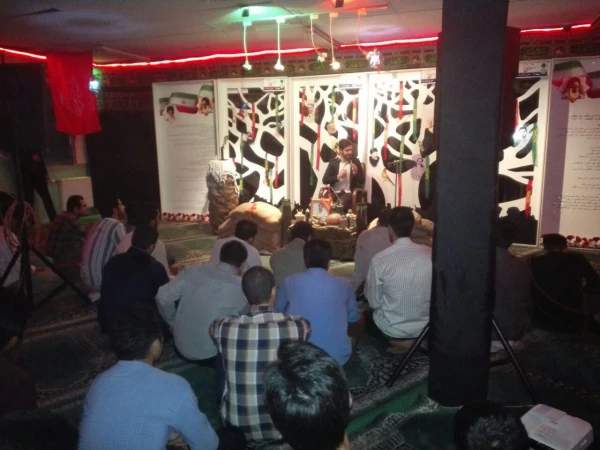 حضور دانشجومعلمان پردیس در مراسم یادواره شهدای مدافع حرم  2