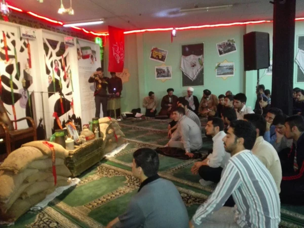 حضور دانشجومعلمان پردیس در مراسم یادواره شهدای مدافع حرم  3