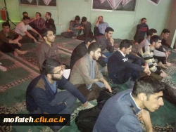 حضور دانشجومعلمان پردیس در مراسم یادواره شهدای مدافع حرم  4