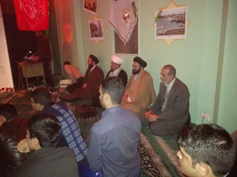 حضور دانشجومعلمان پردیس در مراسم یادواره شهدای مدافع حرم  5