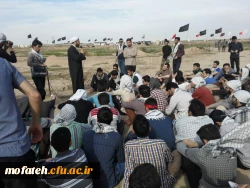 گزارشی از برنامه بازدید دانشجو معمان اعزامی پردیس به اردوی راهیان نور 2