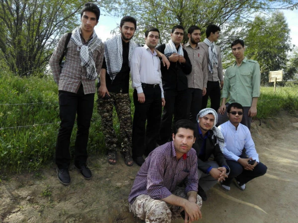 گزارشی از برنامه بازدید دانشجو معمان اعزامی پردیس به اردوی راهیان نور 6