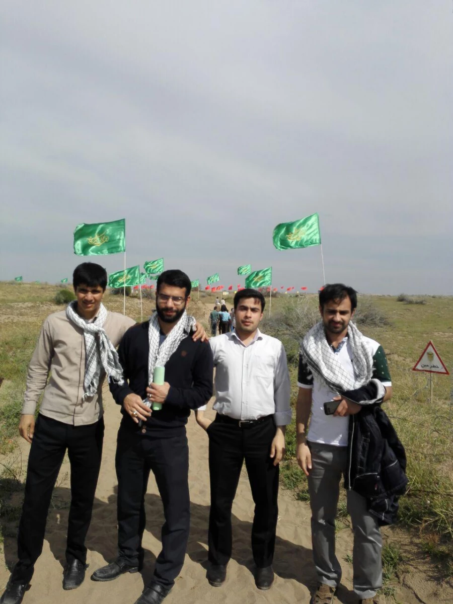 گزارشی از برنامه بازدید دانشجو معمان اعزامی پردیس به اردوی راهیان نور 7